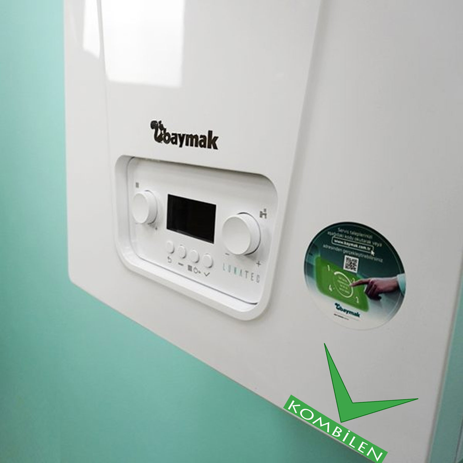 BAYMAK LUNATEC 24kw 20.000Kcal TAM YOĞUŞMALI KOMBİ