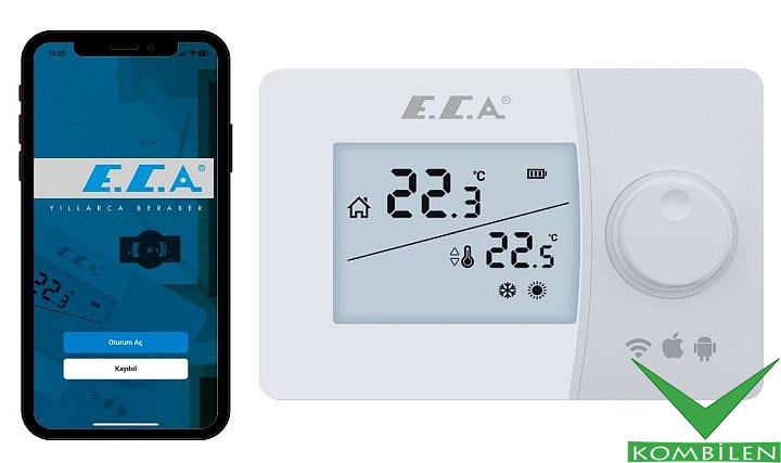 ECA Poly Smart Akıllı Oda Termostatı