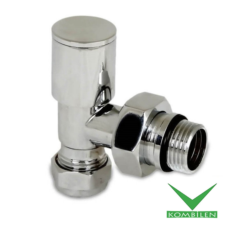 1/2’’ Krom PEX-B Köşe Radyatör Vanası