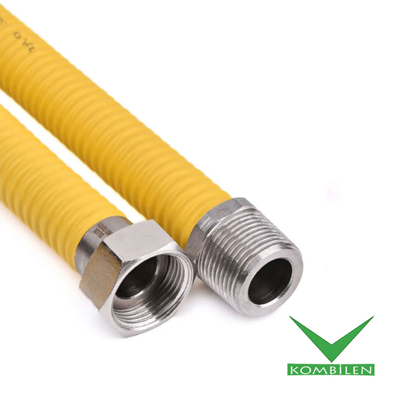 60cm 3/4’’ - 3/4’’ Makaronlu Kombi Flexi Yeni Tip
