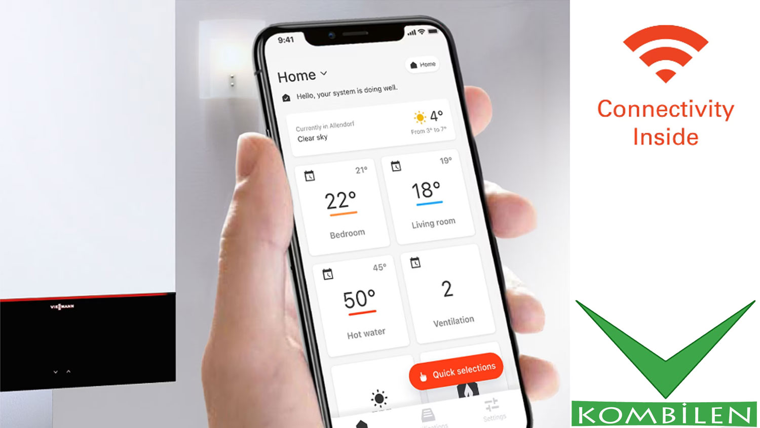 Viessmann Connect 19/25kw Yoğuşmalı Kombi